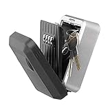 KuaiKeLock Schlüsseltresor Schlüsselsafe mit Zahlencode,Schlüsselkasten Außen Keysafe Wand Montiert Outdoor Schlüssel Lagerung Lock-Box 4-Stellige Kombination Passwort Key Safe Box Code Schlü
