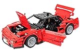 Supersportwagen-Modellbauklötze, Technologie-Serie, passend für BenTian NSX1990 und kompatibel mit Lego-Technologie 1692 PCS