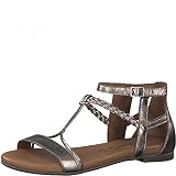 Tamaris Damen Sandale 1-1-28043-26 194 beige weit Größe: 41 EU