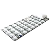 ZGYYDS Futon Matratze Japanisch Tatami Klappmatzatzen-4cm Dicke Nicht-Slip Bodenmatratze Doppel-Einzel GäStematratze-Einrollbar Camping Wohnzimmer Student Wohnheim Kinderzimmer M