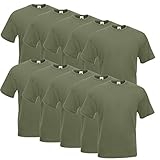 10er Pack Valueweight Fruit of the Loom T-Shirt Größe S - 5XL T-Shirts in vielen Farben XL,