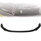 BUNUMO Frontspoiler Lippe | Auto Frontstoßstange Splitter Lip Spoiler | Universal Spoilerlippe Diffusor | Autoantikollisionsschutz Bodykit Für Golf 6 GTI 2010-2013