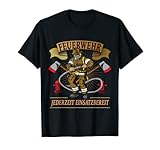 Herren Feuerwehr Feuerwehrmann Rettungsdienst T-S