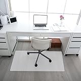 CCLIFE Bodenschutzmatte transparent Bürostuhl Unterlage 120x 90 O