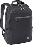 WENGER CityFriend Laptop-Rucksack, Notebook bis 16 Zoll, Tablet bis 12,9 Zoll, 19 l, Damen Herren, Business Uni Schule Reisen, Schw