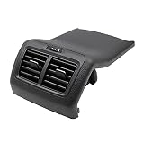 SYKJSF Motoryzacja sprzęt do klimatyzacji Hintere Achselzugluftauslassklimaanlage Luftauslassbandabdeckplatte 5GG 819 203. Fit für Golf 7 Mk7 Narzędzia klimatyzacji samochodowej (Color : Black)