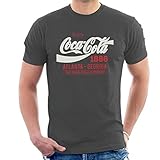 Coca-Cola White Classic Logo Men's T-S