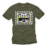 Big Bang Theory T-Shirt Testbild Herren/Männer Grün Größe XL