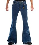 Comycom Herren Jeans Schlaghose Star Easy B