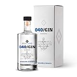 040 Gin inkl. hochwertiger Geschenkverpackung - Manufaktur Gin des HSV - fruchtig frischer Hamburger Gin (1 x 0,5l)