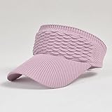 BAOZENGMUY Bucket Hat Hut Frauen Kappe Outdoor Sport Baseballmütze Atmungsaktiv Leer Zylinder Visier Anti-Uv Sonnenhut Kappen Tennis Hüte 55-59Cm R