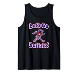 Let's Go Buffalo - Tanzender Fußball Fan Streifen Team Bär NY Tank Top