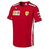 PUMA Herren SF Team Tee T-Shirt, Rosso Corsa, M