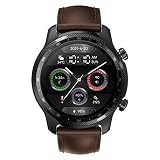Ticwatch Pro 3 Ultra 4G/LTE Smartwatch Qualcomm SDW4100 und Mobvoi Dual Processor System Wear OS Smart Watch für Männer Blutsauerstoff IHB AFiB Erkennung Ermüdungsbewertung 3-45 Tage B