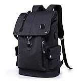 SUNXK Mode Rucksack Große Laptop Männer Rucksack Multifunktions Tourismus Schule Rucksack Teen Tasche Student Umhängetasche (Color : Black Backpack)