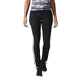 adidas Damen Hose WO 3S Pants Skin Trainingshose, Black/White, XS