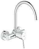 GROHE Concetto | Küchenarmaturen - Einhand-Spültischbatterie, DN 15 |chrom |32667001,Silb