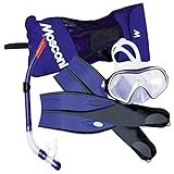 Mosconi Unisex Senior Bora Trio Snorkel Set, XL