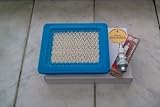 Mein SET Zündkerze Champion RJ 19 LM + Luftfilter für die meisten 4 bis 6 PS, Briggs&Stratton Rasenmäher,ca.132x115x20+Kurzgewindekerze, RJ19LM GewindeLänge =9.5mm,SchlüsselWeite =20.8mm GewindeDurchmesser. =14
