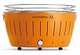LotusGrill XL Mandarinenorange G-OR-435P (Durchmesser 40,5cm) mit USB