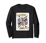 König und Königin - Lustige LGBTQ-Pokerkarte Lang