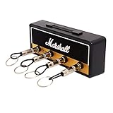 feeilty Jcm800 Jack Rack-Schlüsselhaken Vintage-Gitarren-Verstärker Schlüsselanhänger Aufhänger Wand Für Pluginz Montage (Set (einschließlich Schlüsselbund))