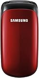 Samsung E1150i Klapphandy 3,6 cm (1,43 Zoll) Display ruby