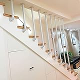 Handlauf Handläufe Geländer Treppen Indoor Geländer Für Kinder Senioren Sicherheit, Stabiler Vertikaler Treppengeländer, Geländer Für Innen Außentreppen Veranda Loft Bar, 200kg Laden Treppeng