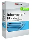 Lexware lohn+gehalt 2021|pro-Version Minibox (Jahreslizenz)|Einfache Lohn- und Gehaltsabrechnungs-Software|Kompatibel mit Windows 8.1 oder aktueller|Pro|3|1 Jahr|PC|D