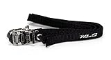 XLC Unisex – Erwachsene Pedalriemen-2501890000 Pedalriemen, schwarz, One S