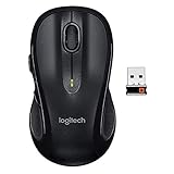 Logitech M510 - Mäuse (Rf Wireless, Laser, Mac Os X 10.4 Tiger, Mac Os X 10.5 Leopard, Mac Os X 10.6 Snow Leopard, Mac Os X 10.7 Lion, Rechts, Aa, Nano)