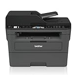 Brother MFC-L2710DN Kompaktes 4-in-1 S/W-Multifunktionsgerät (30 Seiten/Min., Drucken, scannen, kopieren, faxen, A4, echte 1.200x1.200 dpi, USB 2.0, Duplexdruck, LAN)