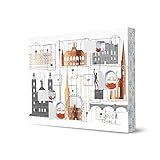 artboxONE Schoko-Adventskalender mit Kinder® Überraschung Zurich Skyline Copper Adventskalender S