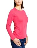 iQ-UV Damen Sonnenschutz Langarm T-Shirt, Raspberry, M