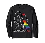 Mamasaurus T-Rex Dinosaurier Mama Saurus Familie passend LGBT Lang
