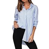 Sonojie Basic Sweatshirt Pullover Damen Bluse Spitzen Hemd Damen T-Shirt Hemd Lose Langarmshirt Damen Elegante Shirt Bluse Streetw