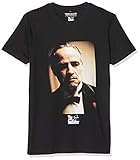 MERCHCODE Herren Godfather Portrait T-shirt, black, L