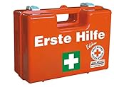 LEINAWERKE 82100 Erste Hilfe-Koffer QUICK mit Inhalt: DIN 13157 orange - grün/weiß/schwarz, 1 Stk