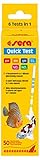 Sera Quick Test (6 in 1), 50 Messungen, Stäbchentest, Schnelltest, wassertest pH, KH, GH, NO2, NO3, Cl2 für den T