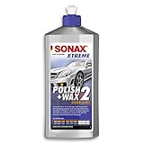 SONAX XTREME Polish+Wax 2 Hybrid NPT (500 ml) schonende Politur mit mittlerer Wirkung für regelmäßig gepflegte Lacke | Art-Nr. 02072000