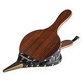Tebery Blasebalg, Blasebalg für Kamin und Grill, Klein Grillgebläse Handblasebalg Luftgebläse Aus Holz Mit Hängendem Gurt für Grill Feuer Blasebalg Outdoor Kochen, 43 x 19