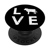 Kuh Landwirt Bauer Kühe Rinder Milchbauer Landwirtschaft PopSockets mit austauschbarem PopGrip