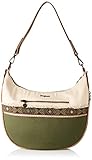 Desigual Womens Fabric Shoulder Bag, Green, U