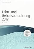 Lohn- und Gehaltsabrechnung 2019 - inkl. Arbeitshilfen online (Haufe Fachbuch)