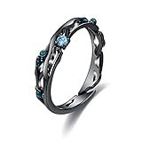 Romantischer Hochzeitsring für Paare, Milchstraße, Schw