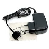 Ladegerät passend für Sony Ericsson W200i, W205i, W300i, W302i, W350i, W380i, W395i, W508i, W550i, W580i, W595i, W610i, W660i, W700i, W705i Ladekabel Netzteil 1A OTB mit mungoo Displayp