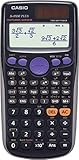 Casio FX-85DE Plus Wissenschaftlicher Taschenrechner, Solar/B