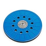 Klett-Schleifteller Ø 225mm | Stützteller für Klett-Schleifpapier | Idealer Schleifteller für Deckenschleifer Wandschleifer & Trockenbauschleifer…