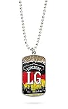 Kette Dog Tag Anhänger Stadt Lüneburg