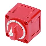 Batterieschalter, 300A Praktischer IP66 Wasserdichter Marine Batterieschalter für Wohnmobile für umgebaute Autos für Y